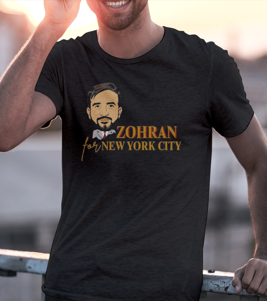 Zohran For New York City 2025 Campaign T-Shirt
