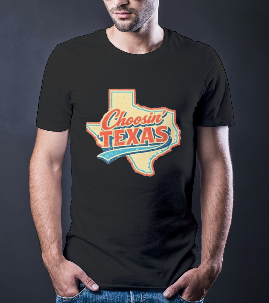Choosin' Texas Map T-Shirt
