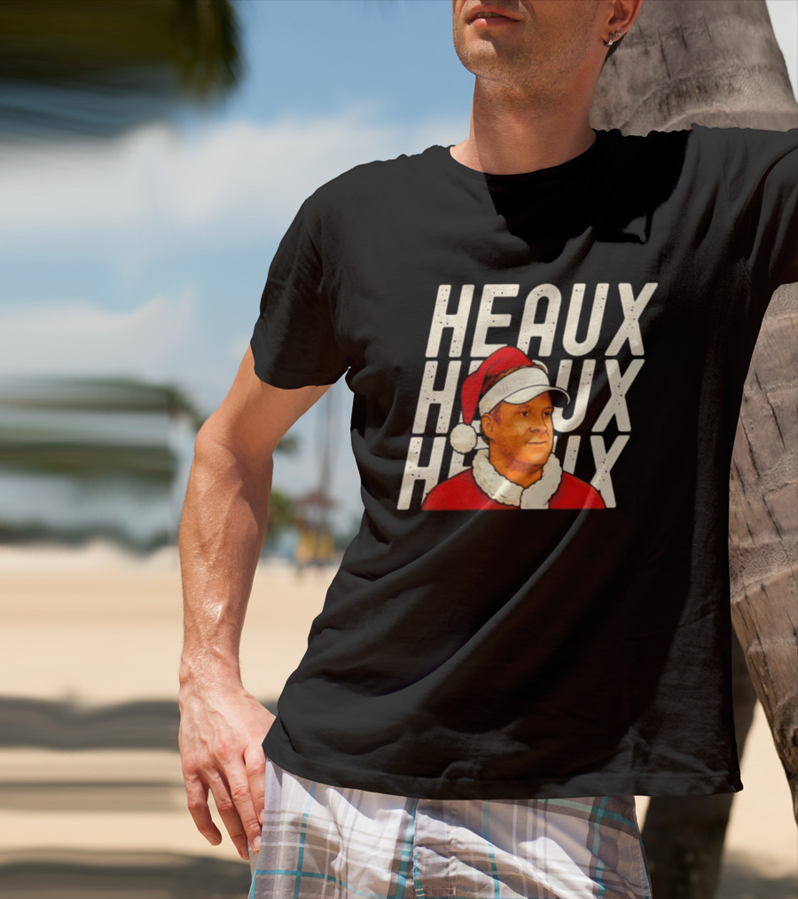 HEAUX HEAUX HEAUX Lane Kiffin Santa Hat T-Shirt