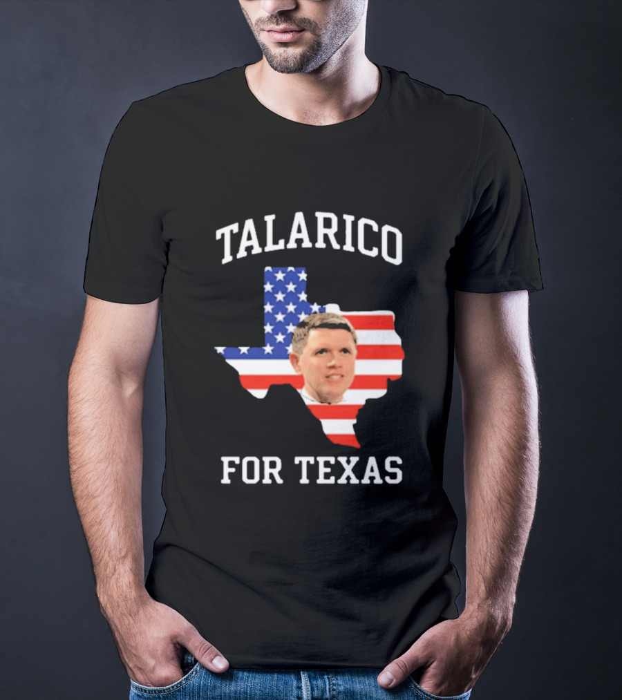 Talarico For Texas American Flag Campaign T-Shirt