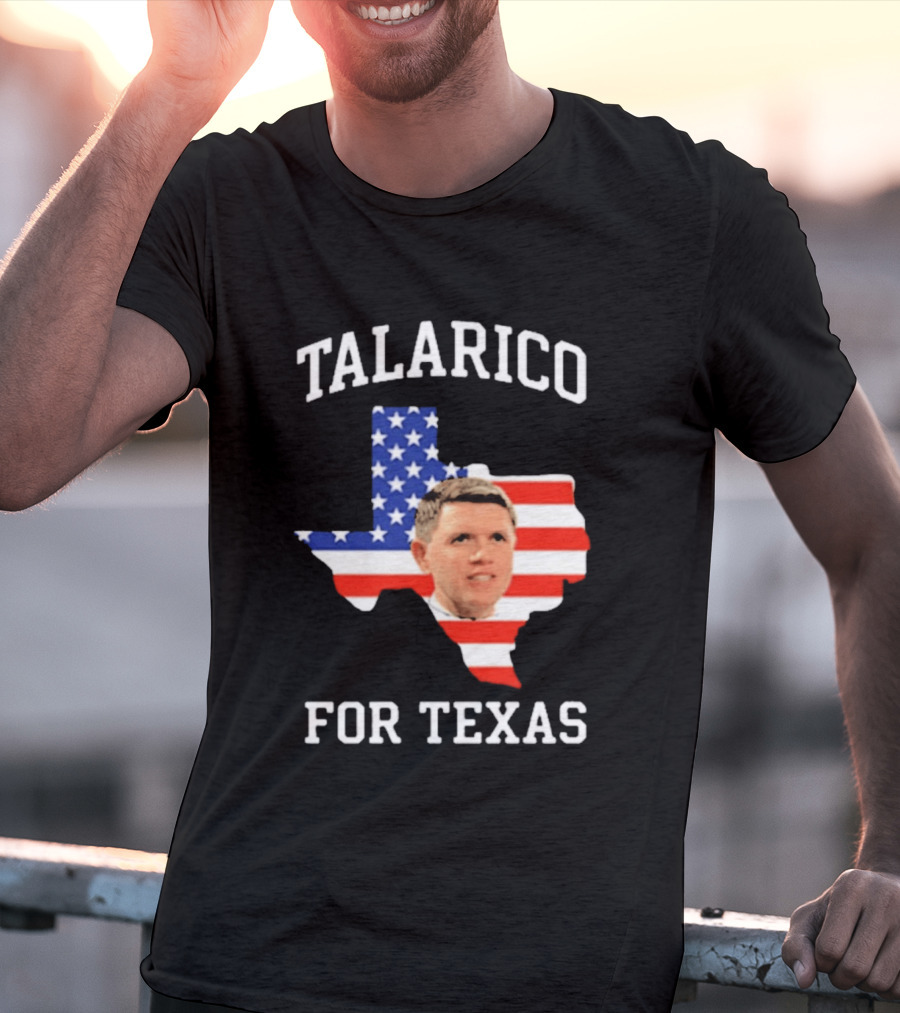 Talarico For Texas American Flag Campaign T-Shirt