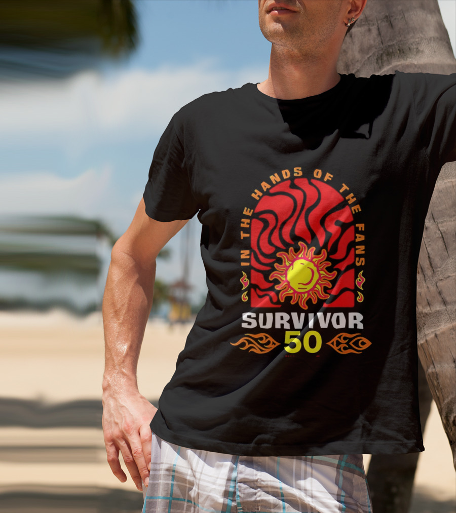 Survivor 50 In The Hands Of The Fans Tropical Sun T-Shirt