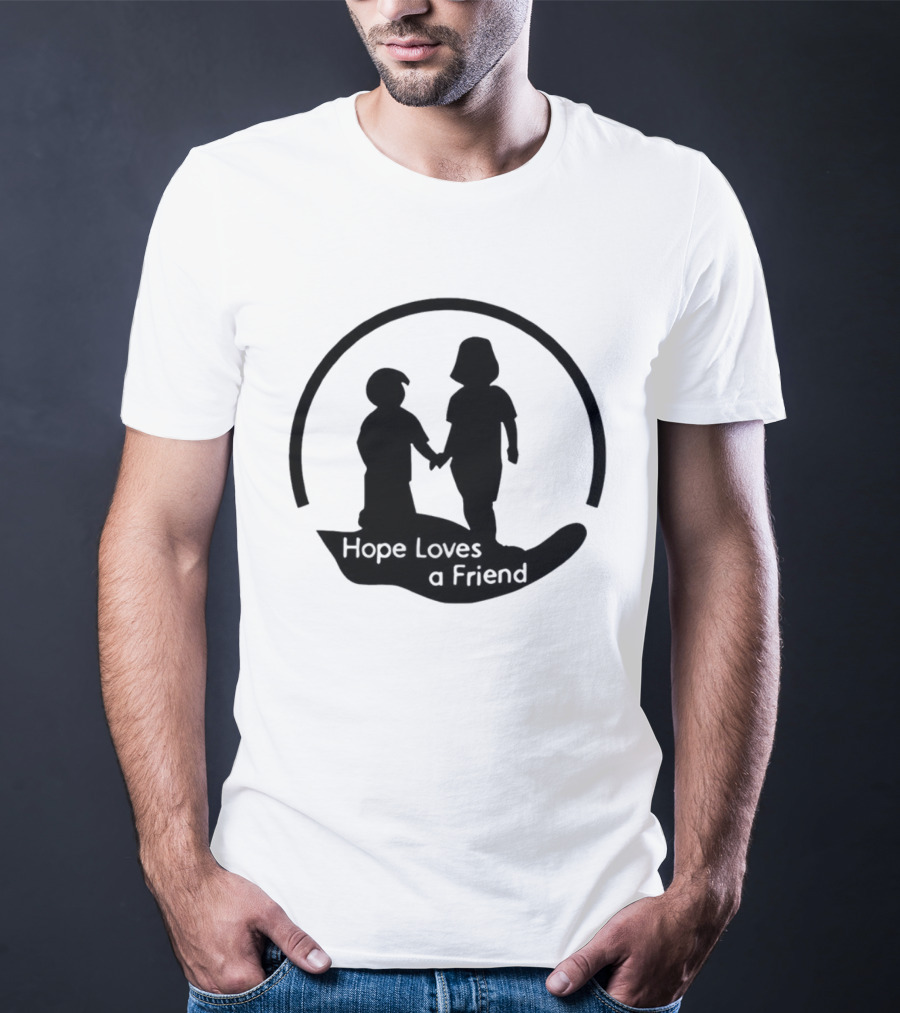 Andrew Cha Cha Real Smooth Hope Loves A Friend Twin T-Shirt