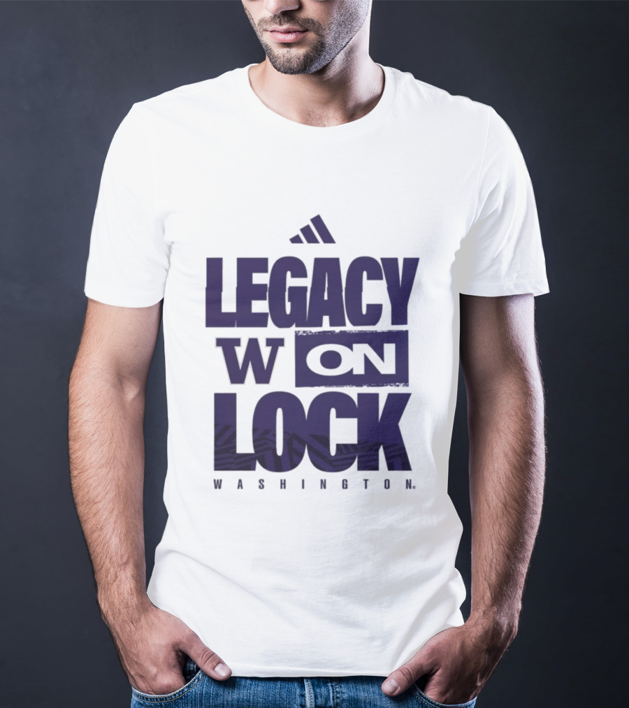Washington Huskies 2026 March Madness Legacy On Lock T-Shirt