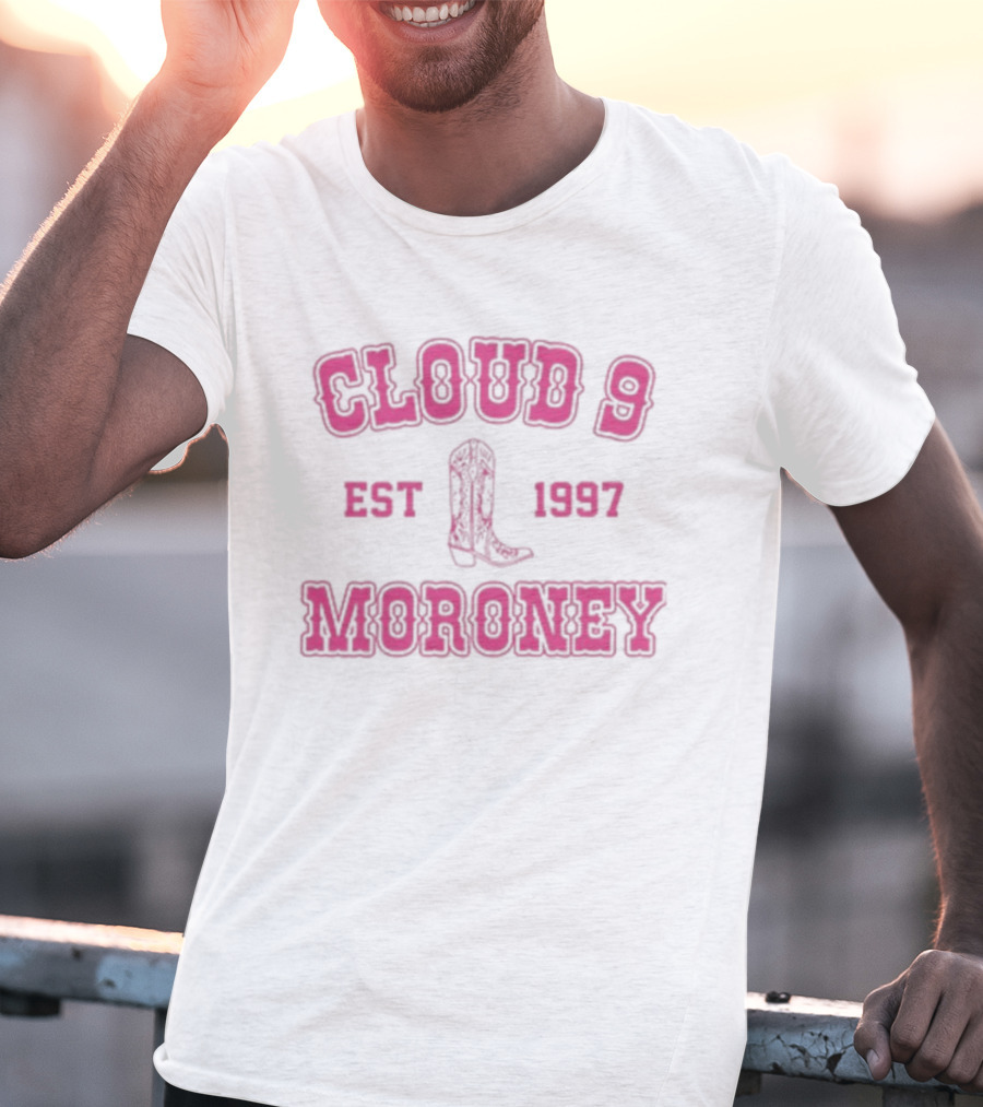 Cloud 9 Est 1997 Moroney Tour Cowboy Boot T-Shirt