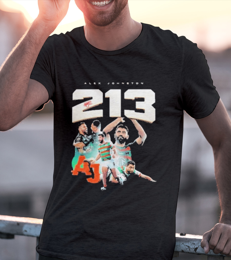 Alex Johnston Rugby 213 Top Try Scorer AJ T-Shirt