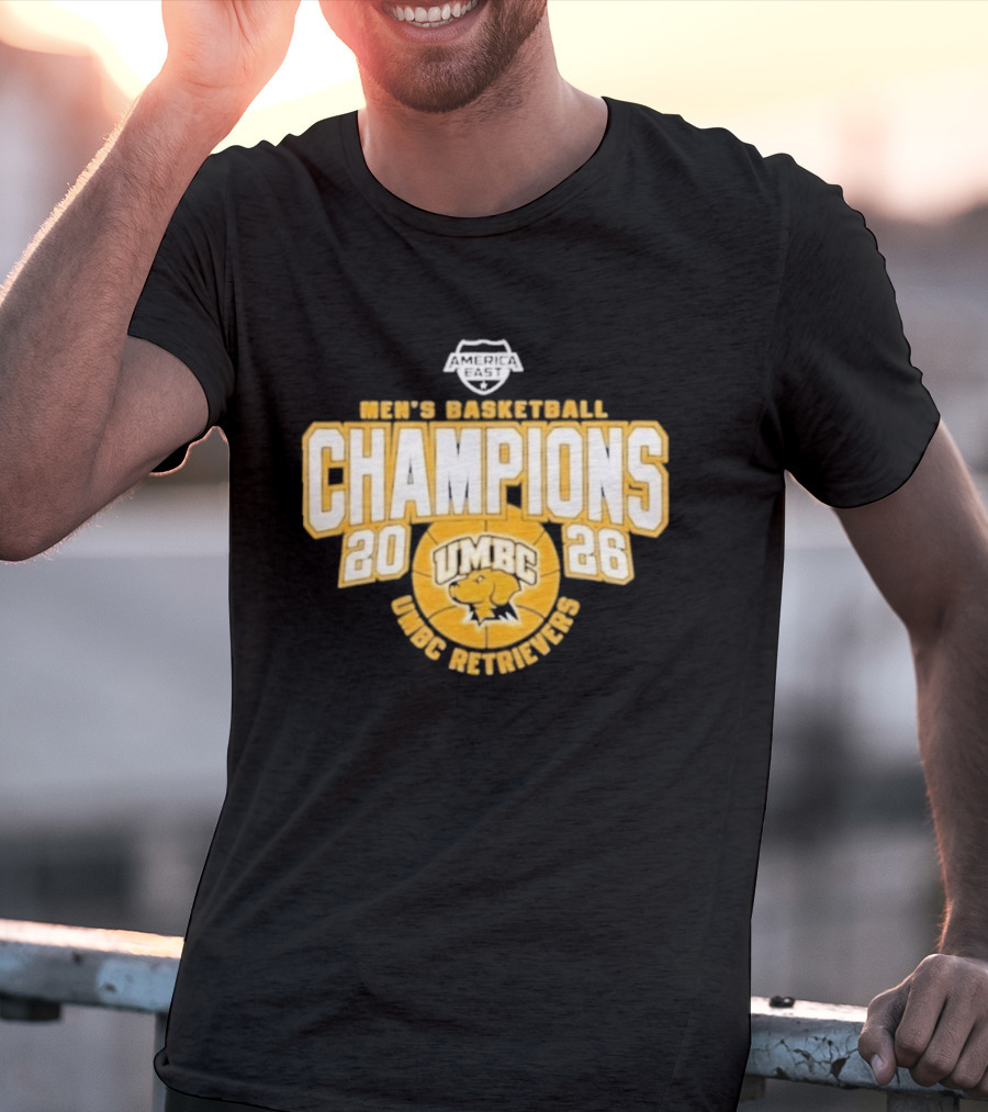 Men's Basketball 2026 Champions UMBC Retrievers America East T-Shirt