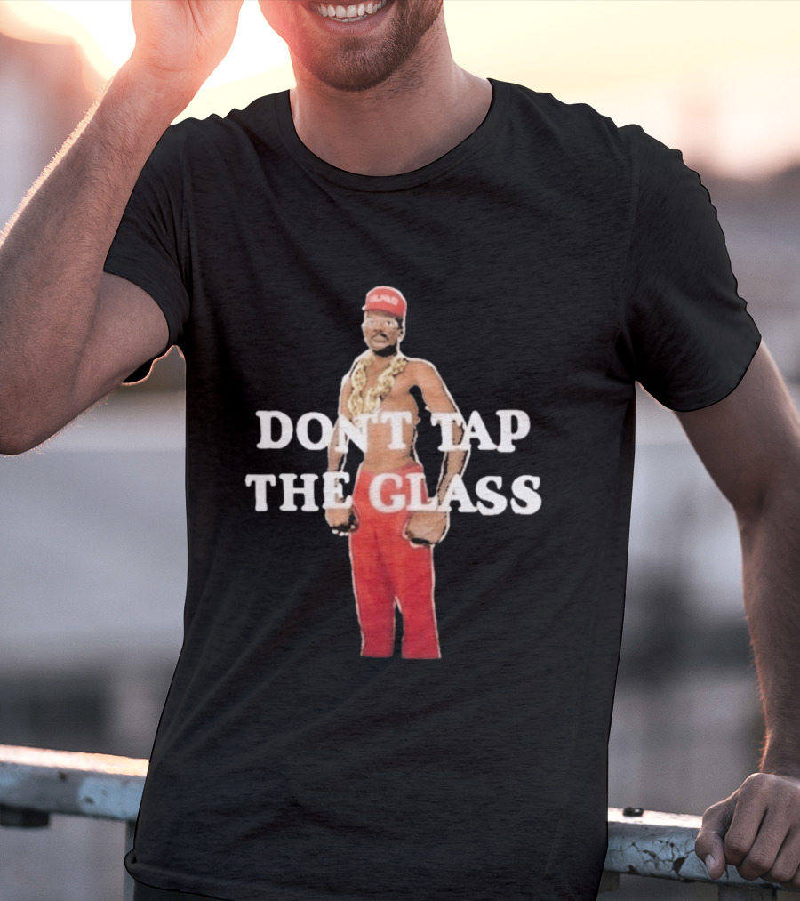 BTS Jhope Tyler The Creator Don't Tap The Glass Chains Red Outfit T-Shirt
