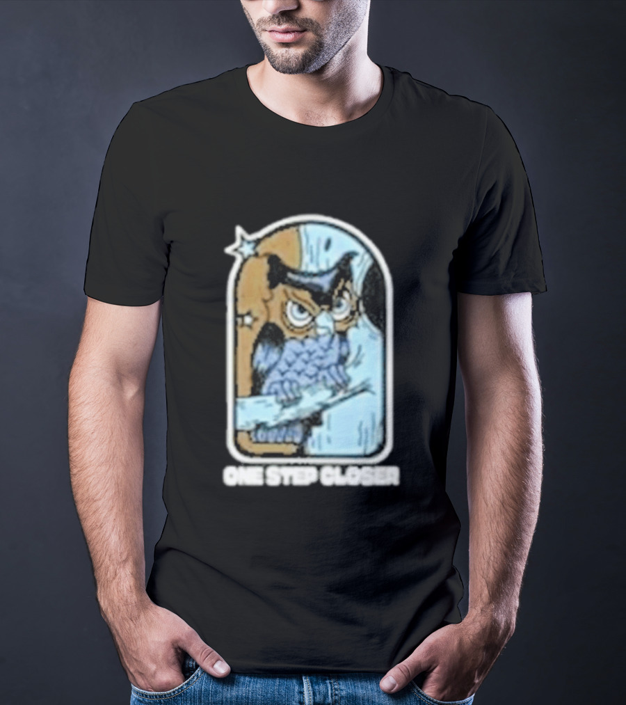 One Step Closer Evil Greed Owl T-Shirt
