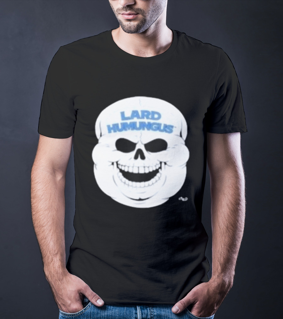 Lard Humungus Skull Graphic 3 16 T-Shirt