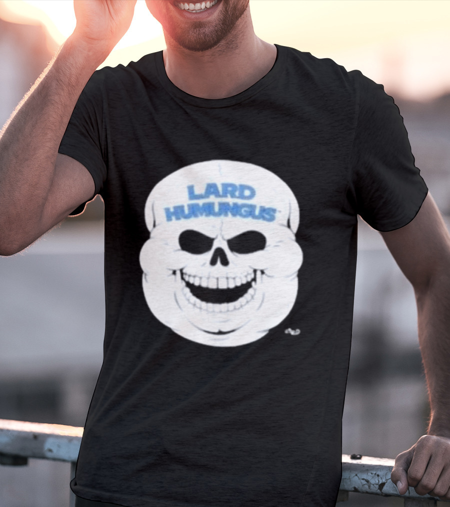 Lard Humungus Skull Graphic 3 16 T-Shirt