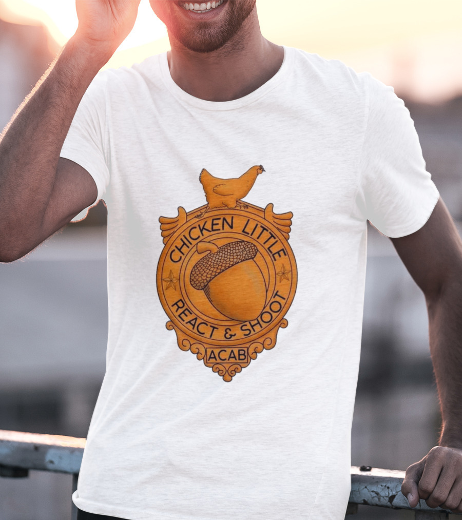 Chicken Little ACAB React & Shoot Acorn T-Shirt