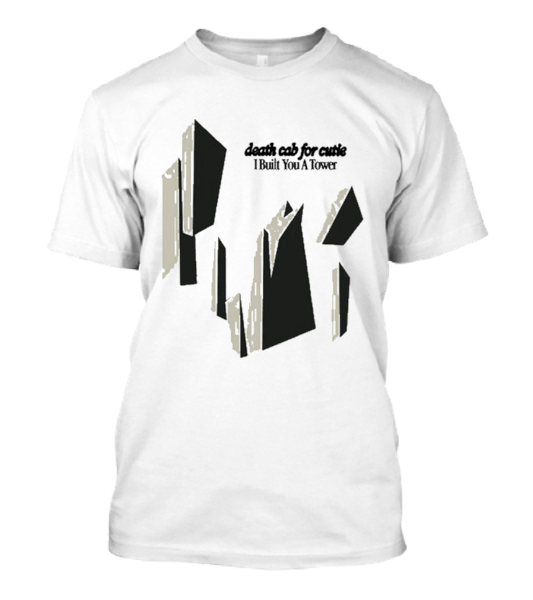 Death Cab For Cutie I Built You A Tower 2026 Abstract Architecture T-Shirt