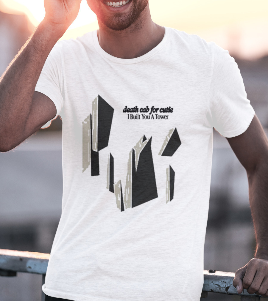 Death Cab For Cutie I Built You A Tower 2026 Abstract Architecture T-Shirt