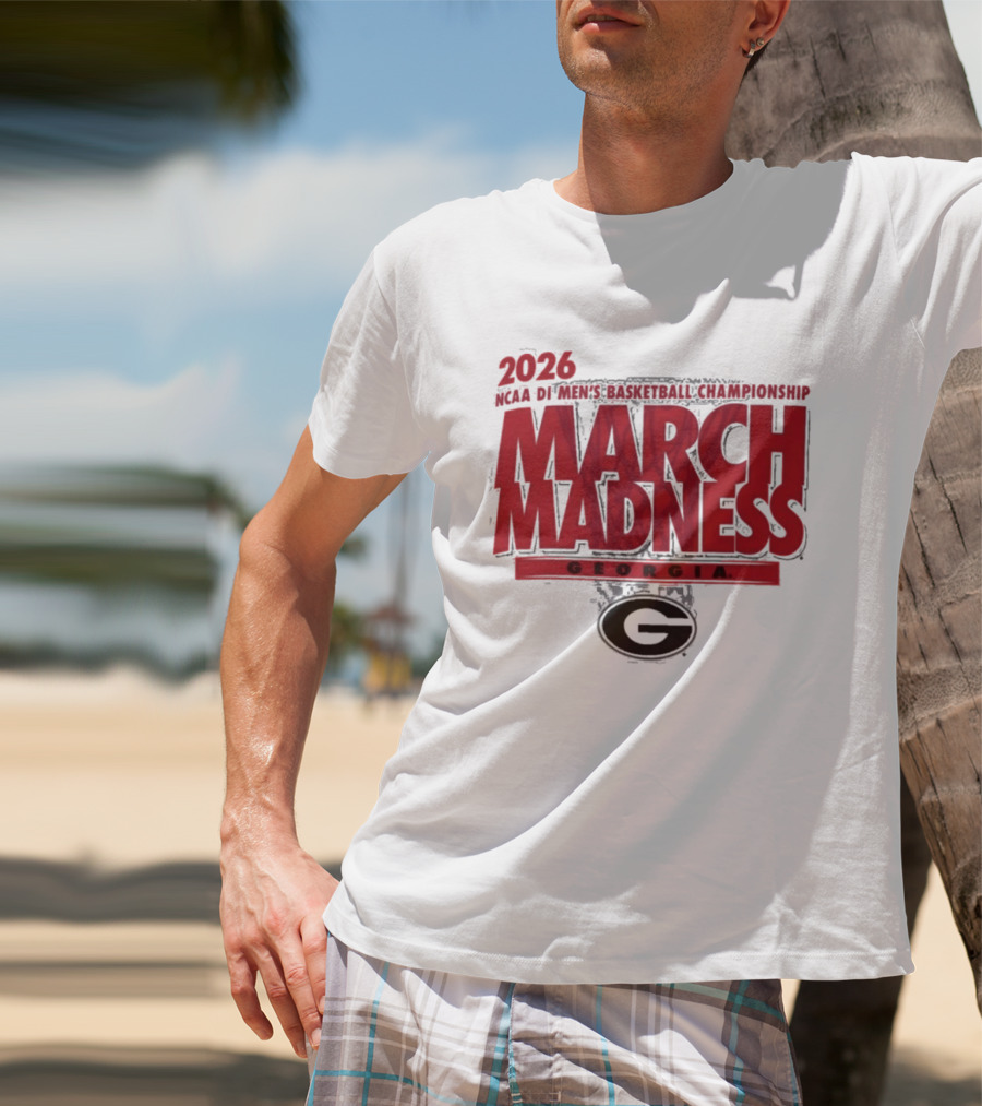 Georgia 2026 NCAA DI Men's Basketball Championship March Madness T-Shirt