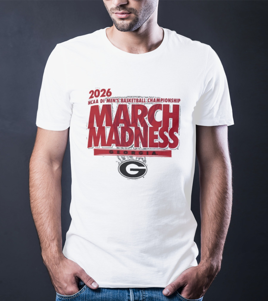 Georgia 2026 NCAA DI Men's Basketball Championship March Madness T-Shirt