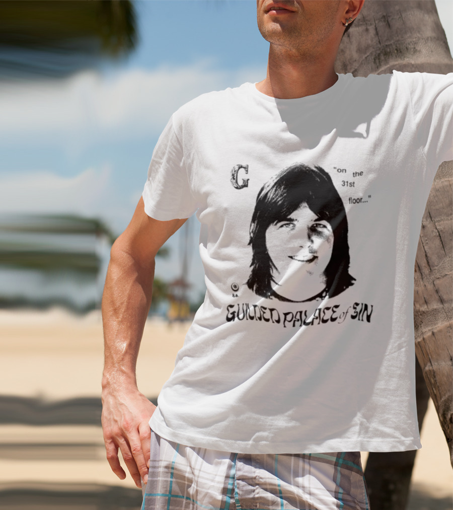Gram Parsons Gilded Palace Of Sin On The 31st Floor T-Shirt