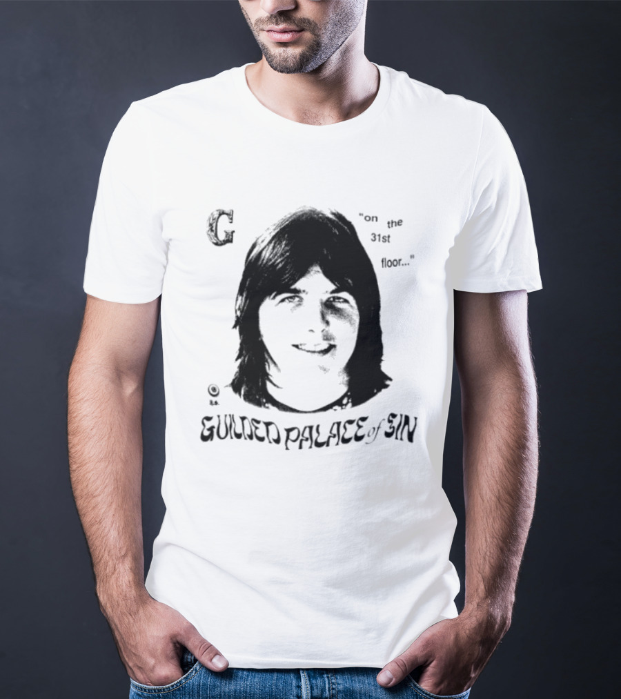 Gram Parsons Gilded Palace Of Sin On The 31st Floor T-Shirt