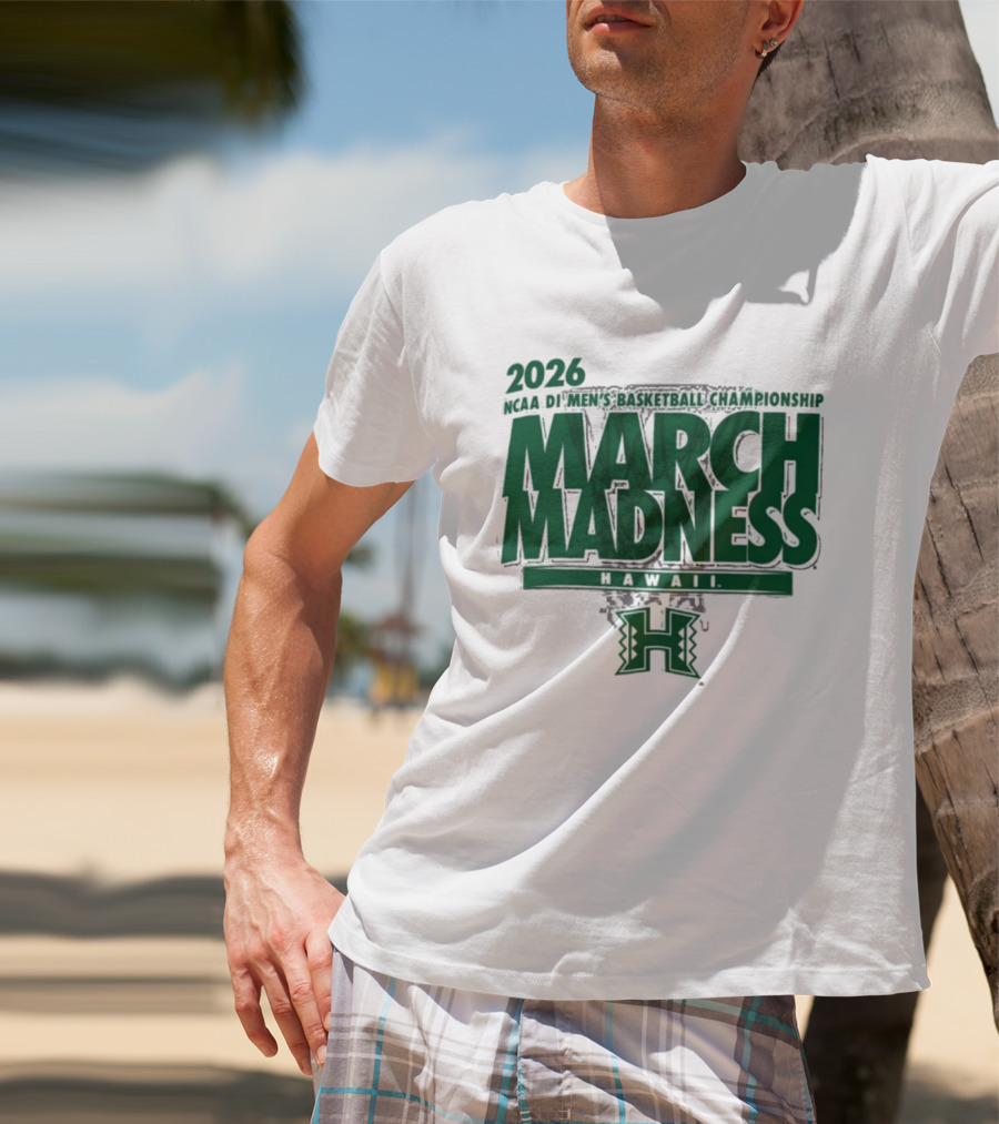2026 NCAA Men's Basketball Championship March Madness Hawaii T-Shirt