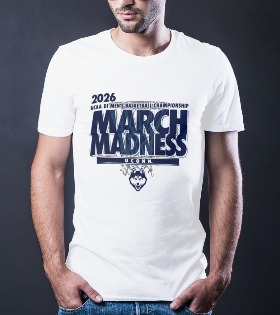 2023 NCAA Men's Basketball Championship March Madness UConn Huskies T-Shirt