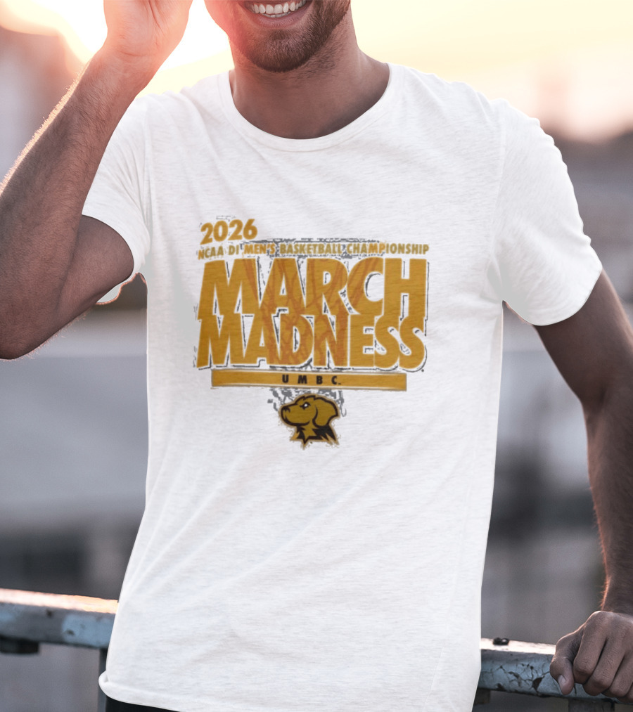 UMBC 2018 Men's Basketball March Madness Retrievers NCAA Tournament Upset Victory T-Shirt