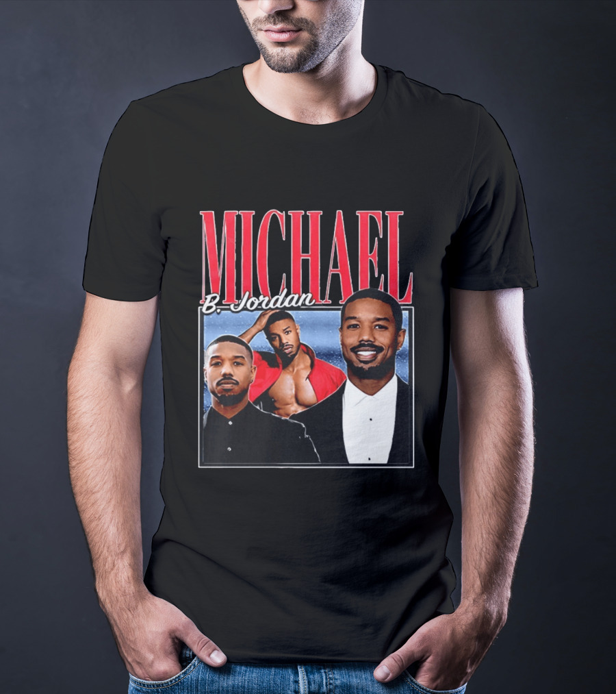 Michael B. Jordan Iconic Style And Charisma T-Shirt