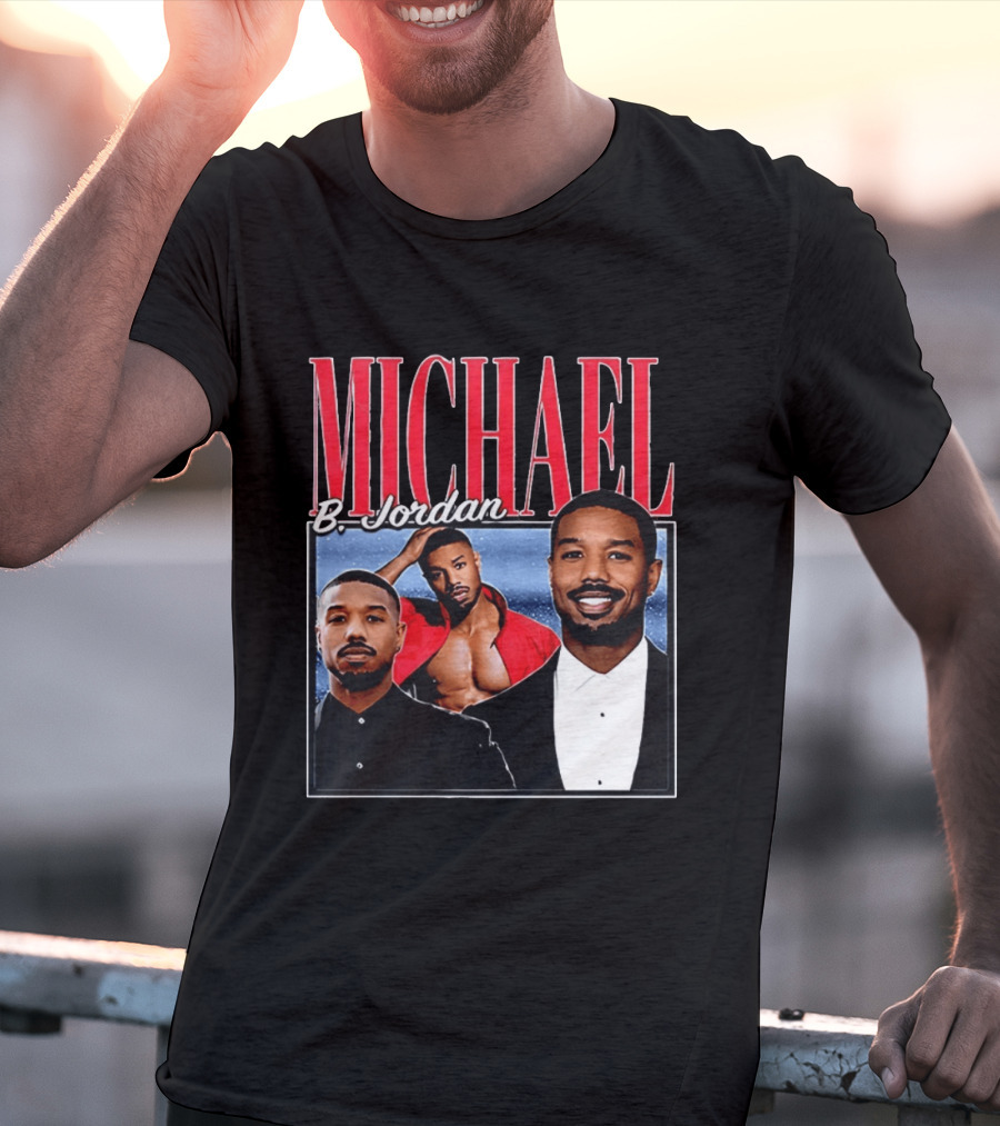 Michael B. Jordan Iconic Style And Charisma T-Shirt