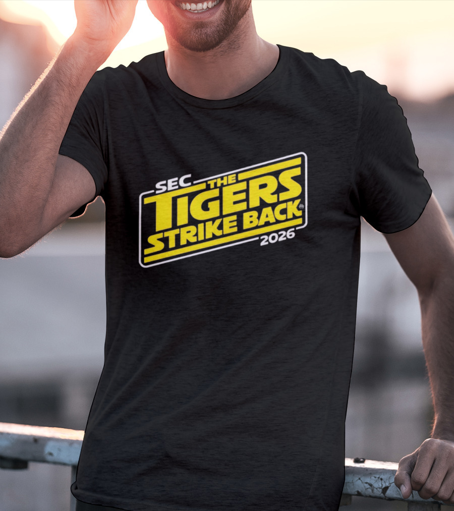 SEC The Tigers Strike Back 2026 LSU T-Shirt