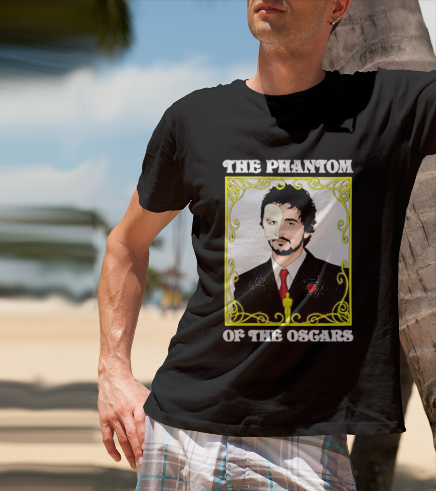 The Phantom Of The Oscars Timothee Chalamet Masked Tuxedo Oscars T-Shirt
