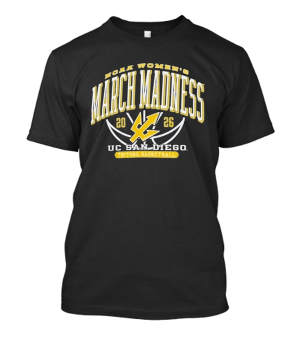 UC San Diego Tritons Women's 2026 NCAA March Madness Basketball T-Shirt