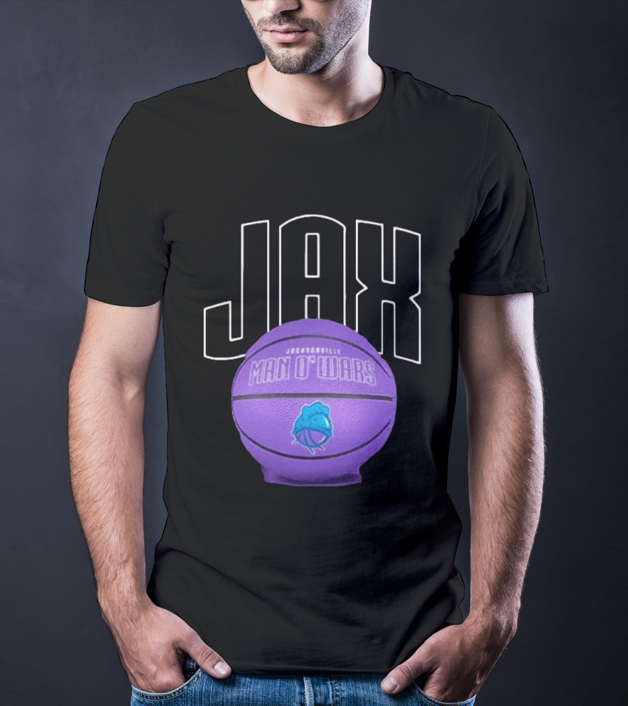 Jacksonville JAX Man O'Wars Basketball Team T-Shirt