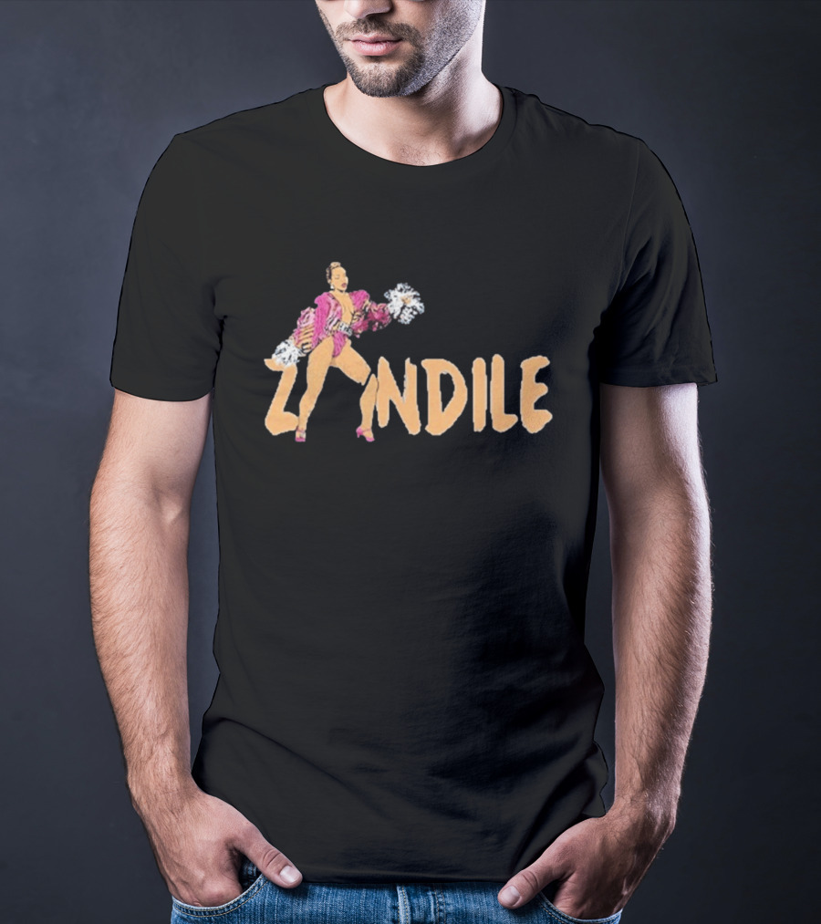 Zandile Doja Cat Pop Art Style With Cheerleader Glam Essence T-Shirt