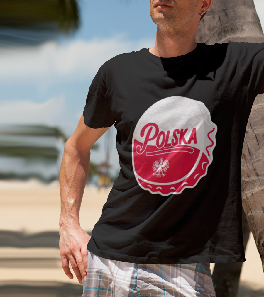 Polska Buffalo Bottle Cap Eagle T-Shirt