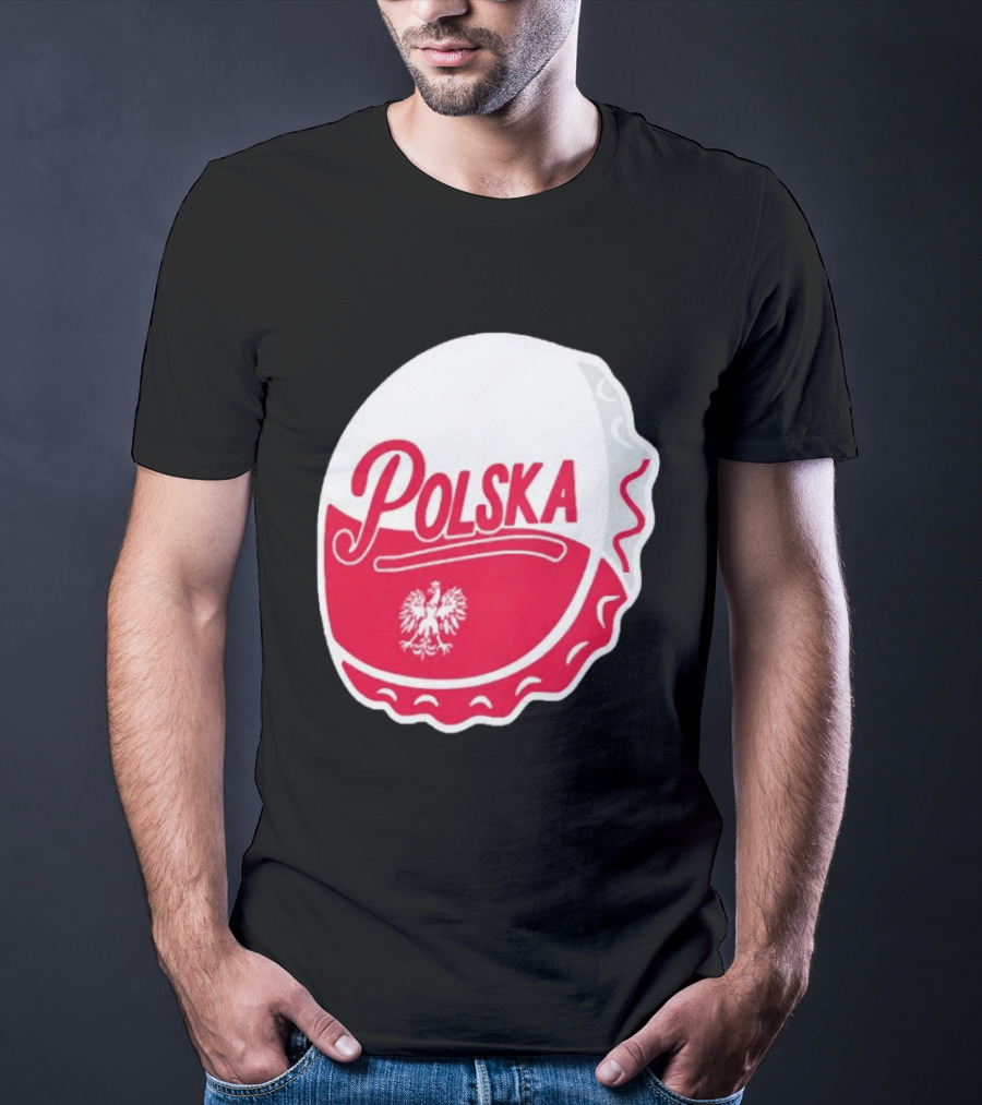 Polska Buffalo Bottle Cap Eagle T-Shirt