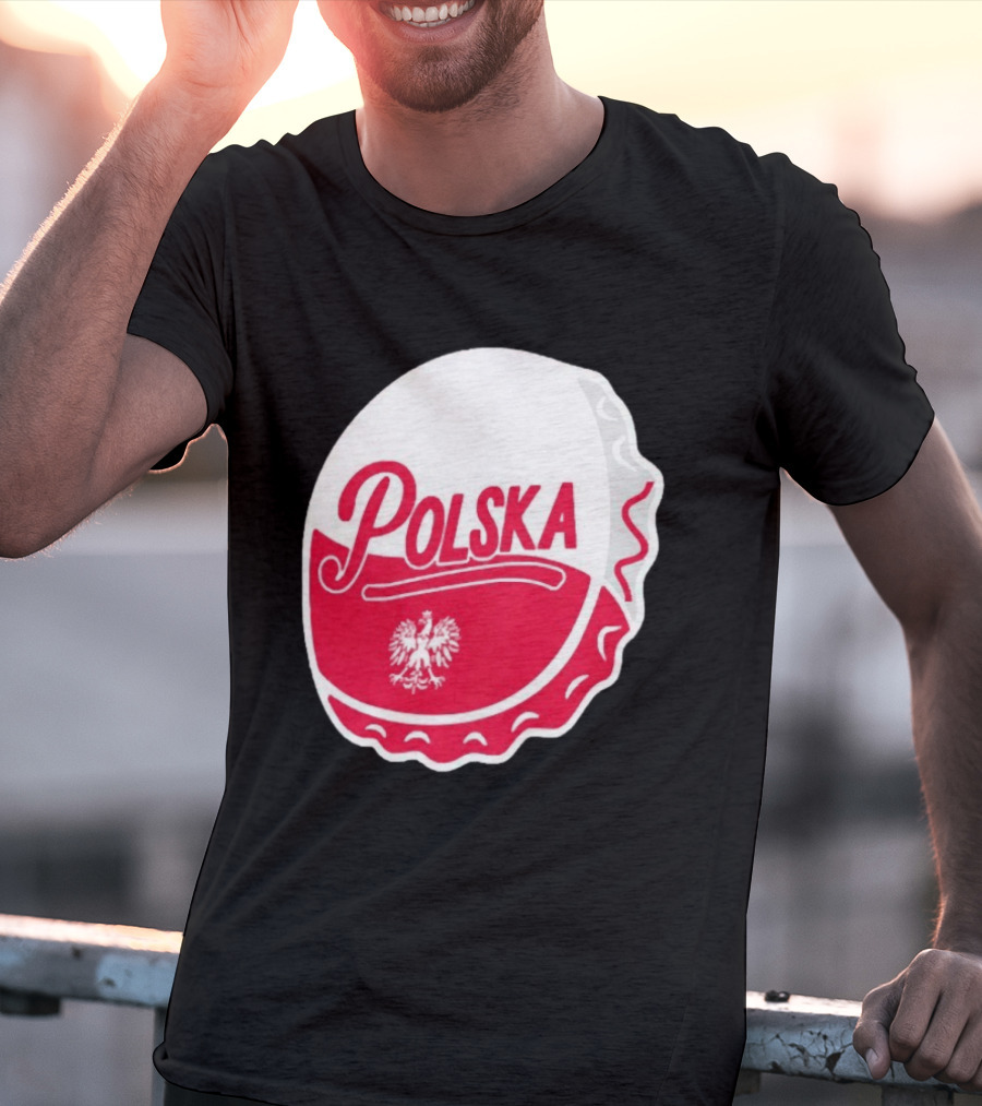 Polska Buffalo Bottle Cap Eagle T-Shirt