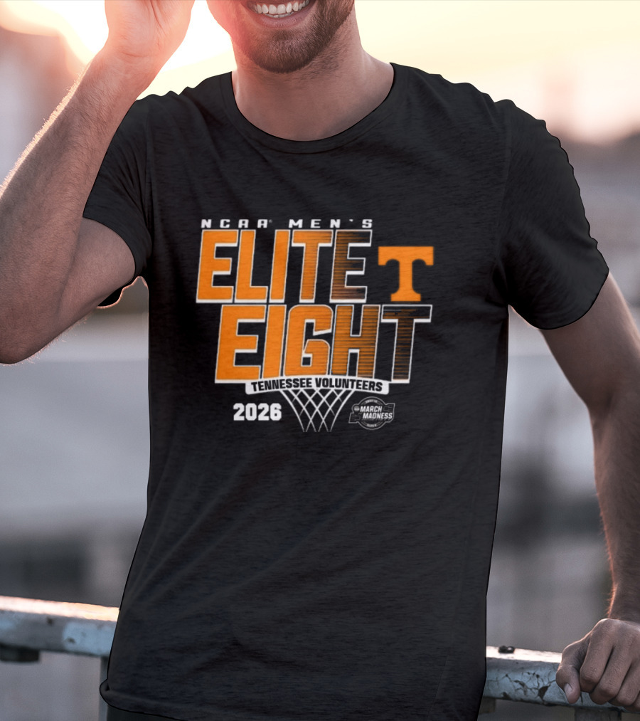 NCAA Men's Elite Eight 2026 Tennessee Volunteers March Madness T-Shirt