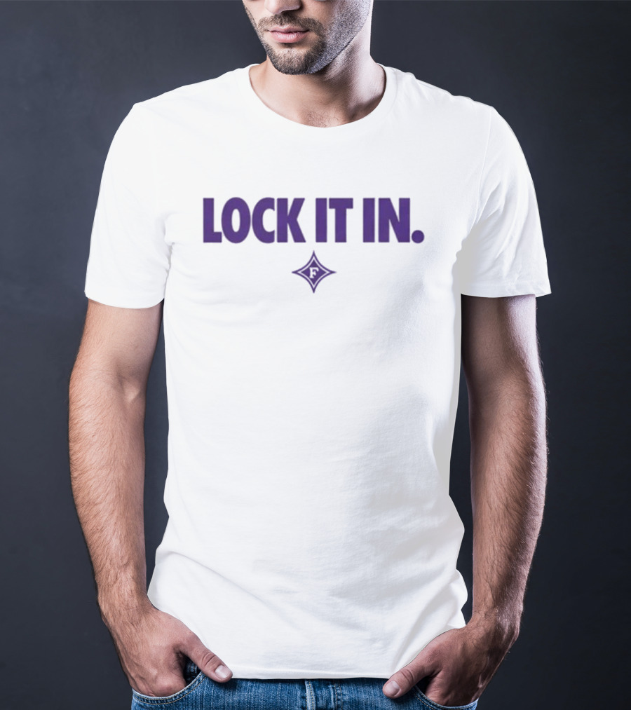 Furman Paladins Lock It In 2026 March Madness F T-Shirt