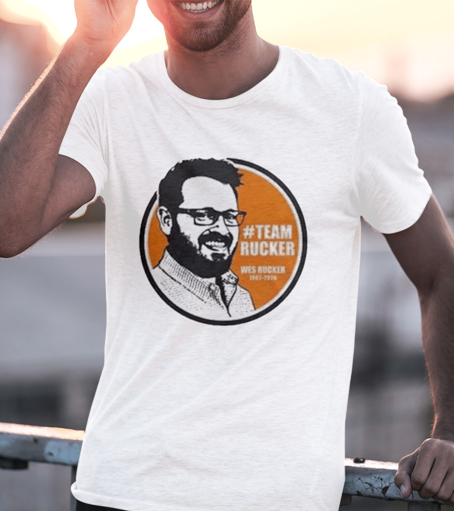 Tennessee Volunteers #TeamRucker Wes Rucker 1982 2019 T-Shirt