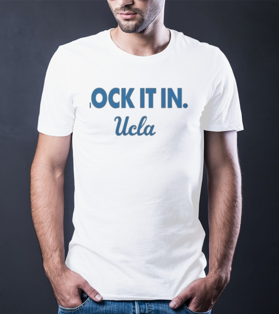 UCLA Lock It In March Madness Basketball T-Shirt