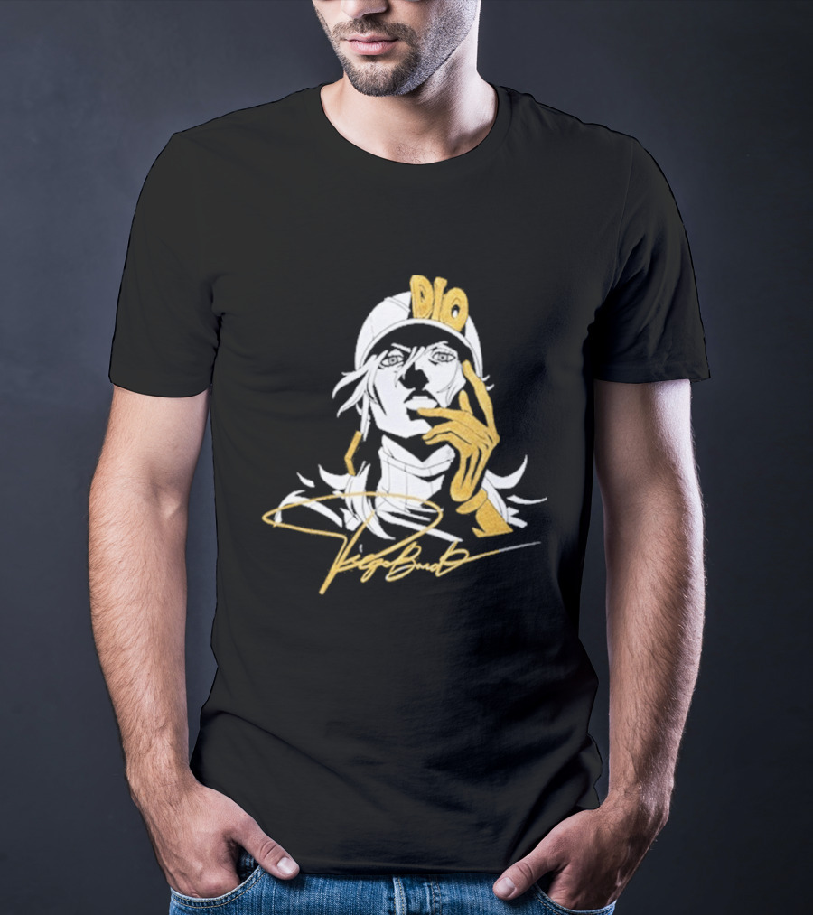 Hobby Genki Diego Dio Jojos Bizarre Adventure Signature T-Shirt