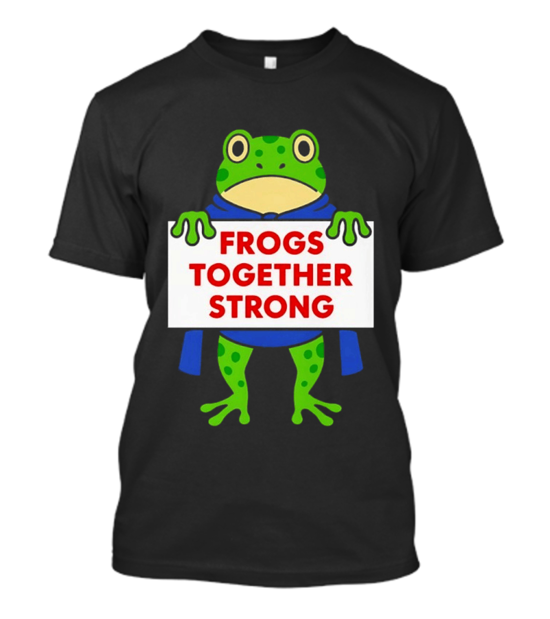 Frogs Together Strong Portland Newsom T-Shirt