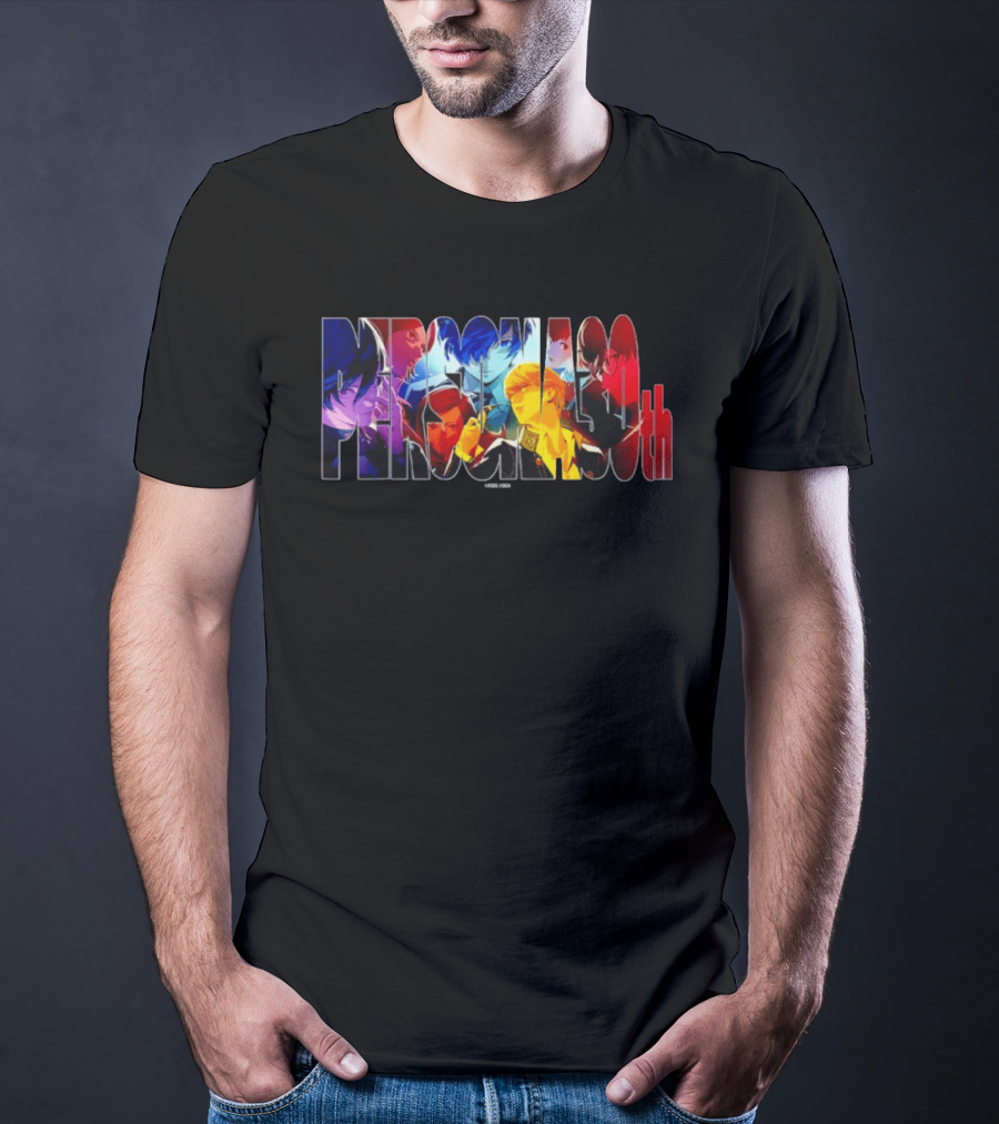 Persona 30th Anniversary Protagonist Series Atlus T-Shirt