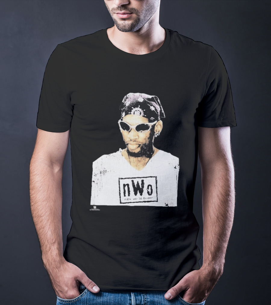 Dennis Rodman NWO New World Order Snow Wash T-Shirt