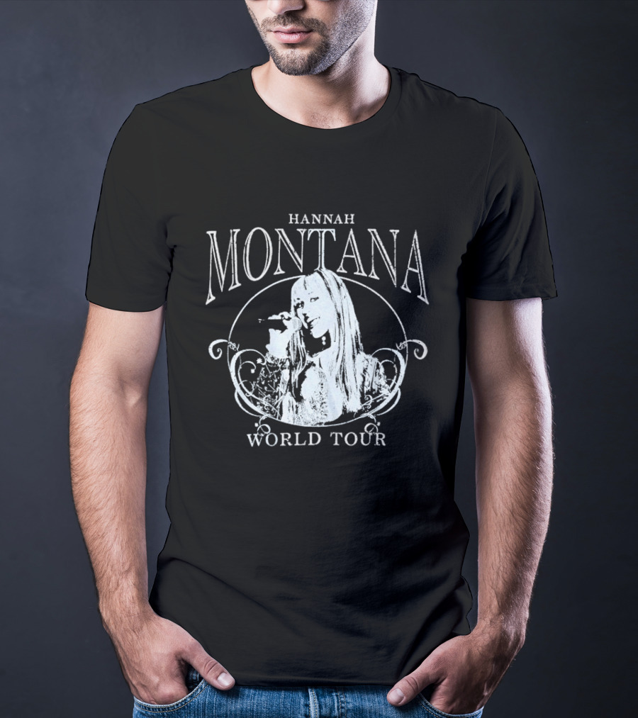 Hannah Montana World Tour Vintage Concert T-Shirt