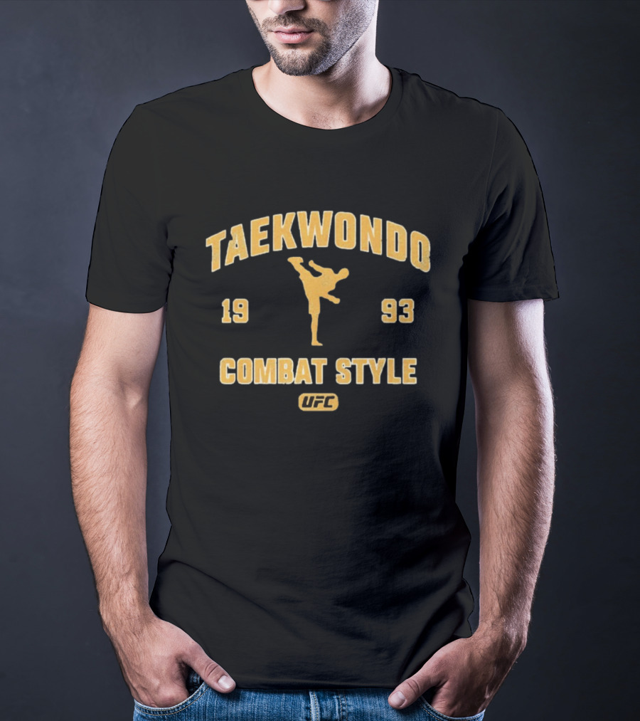 Taekwondo Combat Style UFC 1993 Retro Martial Arts Legend T-Shirt