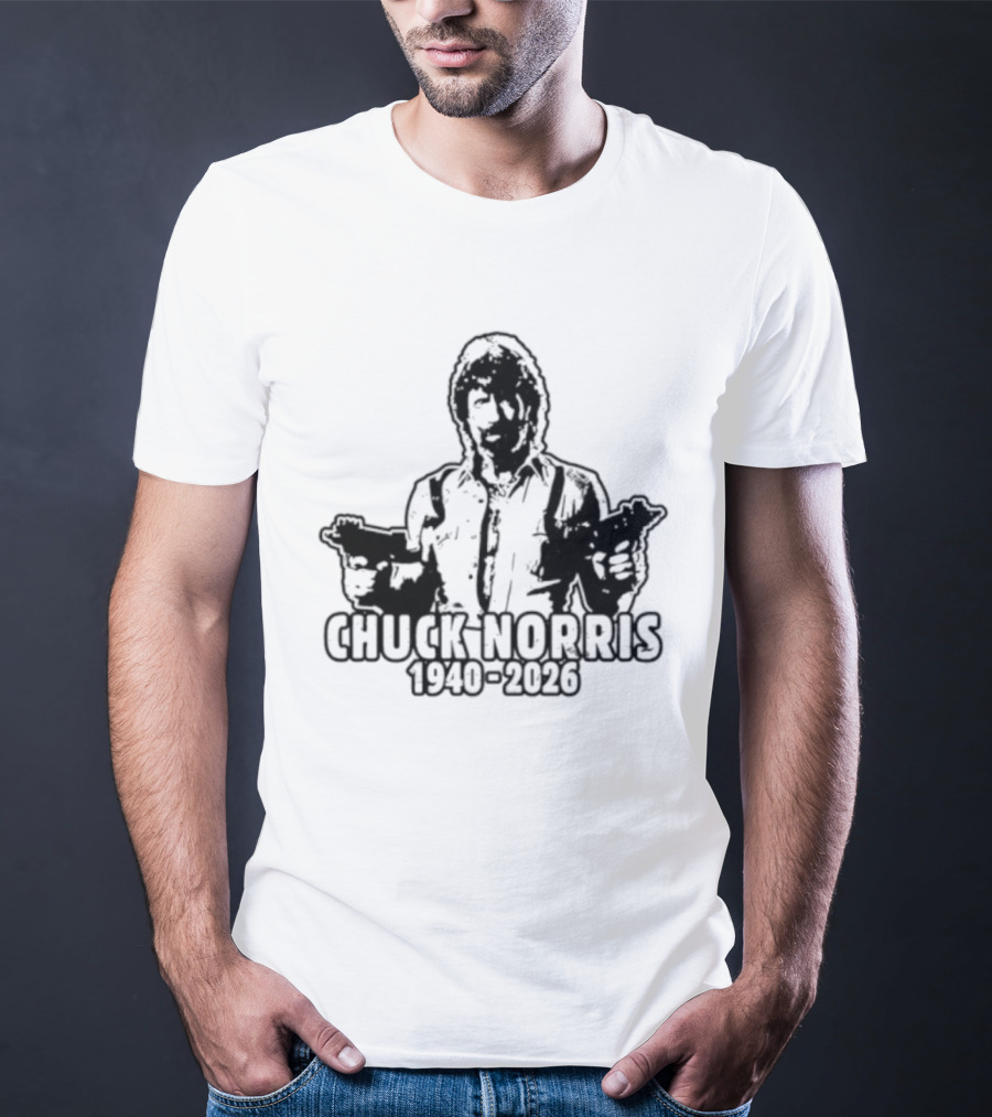Chuck Norris 1940 2026 T-Shirt