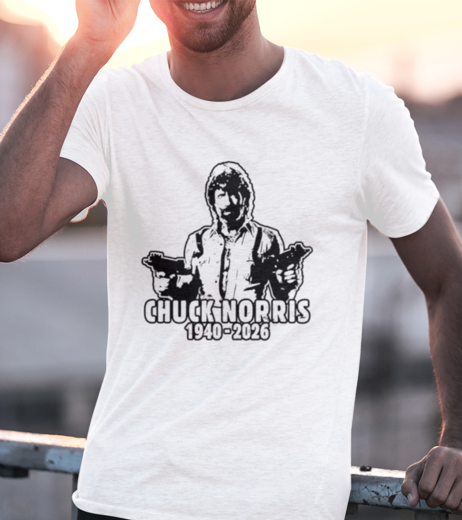 Chuck Norris 1940 2026 T-Shirt