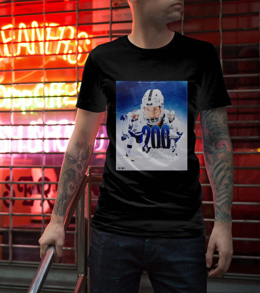 Penn State Women's Hockey Tessa Janecke 200 Career Points T-Shirt