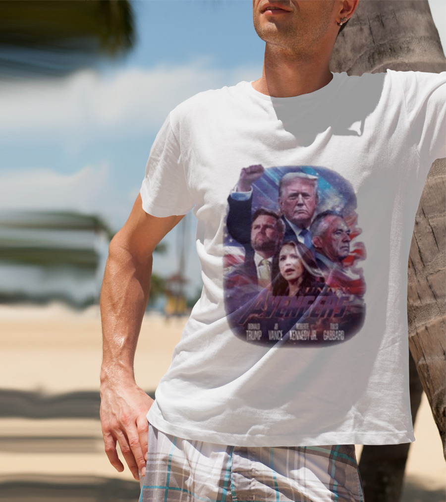 Unity Avengers Trump Vance Kennedy Jr Tulsi Gabbard T-Shirt