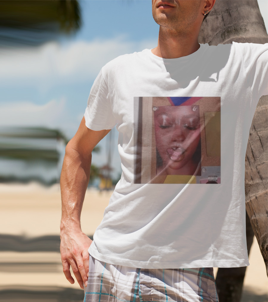 Candy Justine Skye Album Artwork With Portrait And Corkboard Accents T-Shirt